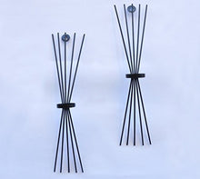 Load image into Gallery viewer, Tied Ribbons Tea Light Candles Holder (Black) - Home Decor Lo