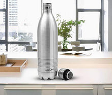 Load image into Gallery viewer, Milton Duo DLX 1000 Thermosteel 24 Hours Hot and Cold Water Bottle, 1 Litre, Silver - Home Decor Lo