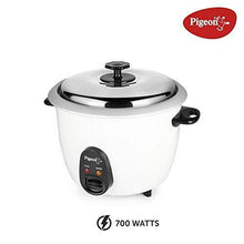 Load image into Gallery viewer, Pigeon by Stovekraft Joy Rice Cooker 1.8L (White) - Home Decor Lo