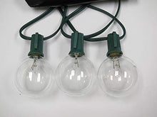 Load image into Gallery viewer, Sival Clear Globe String Lights Set of 25 G40 Bulbs, Perfect for Patio, Gardens, Gazebos, Weddings, Indoor / Outdoor, Christmas lights - Home Decor Lo
