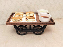 Load image into Gallery viewer, Alpha Lead Wooden Serving Platter - Home Decor Lo