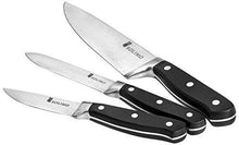 Load image into Gallery viewer, Amazon Brand - Solimo Premium High-Carbon Stainless Steel Kitchen Knife Set, 3-Pieces, Silver - Home Decor Lo