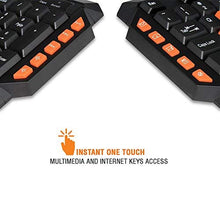 Load image into Gallery viewer, Amkette Xcite Pro USB Keyboard and Mouse Combo (Black) - Home Decor Lo