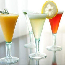 Load image into Gallery viewer, NEWTOWN-Champagne Flute|Lead Free Crystal Glass|Cocktail|Mocktail|Brandy|Martini|Wine|Whiskey-Set of 6 (V-Shape Wine) - Home Decor Lo