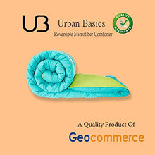 Load image into Gallery viewer, Urban Basics Microfibre 200 TC Reversible Comforter (Blue & Grey_King) - Home Decor Lo