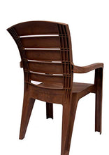 Load image into Gallery viewer, Anmol Moulded Jaguar High Back Chair Strong Structure Build Chair for Home, Garden, Office, Outdoor (Set of 2) Brown - Home Decor Lo