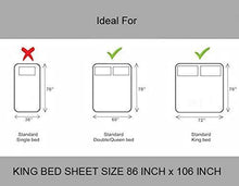 Load image into Gallery viewer, Bhagwatiudyog King Size Block Print Cotton Double Bedsheet with Pillow Cover (Blue) - Home Decor Lo