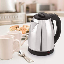Load image into Gallery viewer, BMS Lifestyle Fast Boiling Tea Kettle Cordless, Stainless Steel Finish Hot Water Kettle – Tea Kettle, Tea Pot – Hot Water Heater Dispenser Electric Kettle (2 L, Silver) - Home Decor Lo