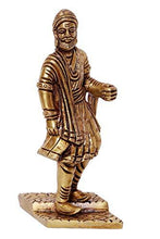 Load image into Gallery viewer, BHARAT HAAT Chhatrapati Shivaji Collectible Handicraft Small Art Idol - Home Decor Lo