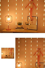 Load image into Gallery viewer, CITRA LED Curtain String Lights 8 Modes Lights for Home,Office, Diwali, Eid & Christmas Decoration (100 led Water Drop, Warm White) - Home Decor Lo