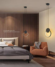 Load image into Gallery viewer, Citra led 1 Light Modern Modern Pendant Lighting Bedside Minimalist Aluminum Shade Kitchen Island Ceiling Lights - Brown (Round) - Home Decor Lo