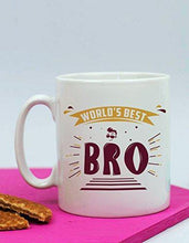 Load image into Gallery viewer, Aldivo Gift For Sister And Brother 12" X 12" Cushion Cover With Filler ,Printed Coffee Mug ,Greeting Card & Printed Key Ring - Combo - Home Decor Lo
