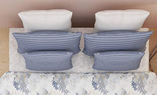 Load image into Gallery viewer, Trident Senovita Navy Floral Double Bedsheet with 2 Pillow Cover Set (DSN-04) - Home Decor Lo