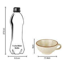 Load image into Gallery viewer, StyleMyWay Ceramic Matt Finish Soup Cups with Spoon (250 ml Each, Set of 4, White) | Maggi Bowls | Cereal Bowls - Home Decor Lo