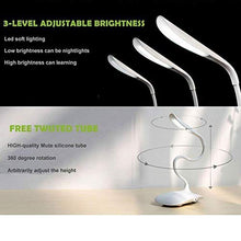 Load image into Gallery viewer, TFPW Rechargeable LED Touch On/Off Switch Desk Lamp Children Eye Protection Student Study Reading Dimmer Rechargeable Led Table Lamps USB Charging Touch Dimmer(Desk Lights for Study)// - Home Decor Lo