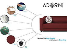 Load image into Gallery viewer, Adorn India Brisco 3 Seater Sofa (Maroon) - Home Decor Lo