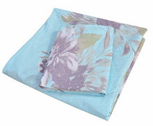 Load image into Gallery viewer, Ahmedabad Cotton Comfort 144 TC Cotton Bedsheet with 2 Pillow Covers - King Size, Blue - Home Decor Lo