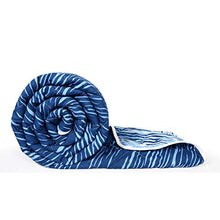 Load image into Gallery viewer, Divine Casa Luxor Microfibre Single Comforter - Denim Blue - Home Decor Lo