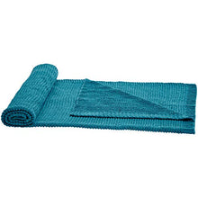 Load image into Gallery viewer, AmazonBasics Knitted Chenille Throw Blanket - 66 x 90 Inches, Teal - Home Decor Lo