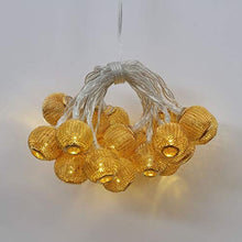 Load image into Gallery viewer, Home Centre Serena Mesh Ball String Light with Adapter - Home Decor Lo