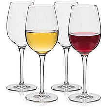 Load image into Gallery viewer, Ash & Roh® 400 ml Red and White Wine Glass | Party Glasses | Multi Purpose Wine Glass (Set of 4) - Home Decor Lo