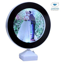 Load image into Gallery viewer, LUCID...We Build Relations Plastic Customized Personal Photo Frame Magic Mirror - White - Home Decor Lo