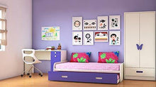 Load image into Gallery viewer, Adona Celestia Kids Room Furniture Set w/Double Trundle Bed, Wardrobe and Desk - Home Decor Lo