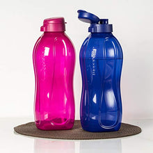 Load image into Gallery viewer, Tupperware Aquasafe Eco Plastic Bottle, 2L, Set of 2, Purple - Home Decor Lo