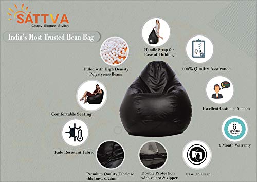 Sattva bean bag xxl sale