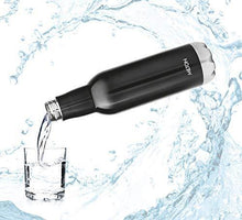 Load image into Gallery viewer, Milton Pride 600 Themosteel Hot and Cold Water Bottle, 500 ml, Black - Home Decor Lo