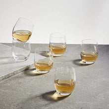 Load image into Gallery viewer, ALOKRUPSWAM Fancy Crystal Set of 6 Round Oval Glass Creative Juice Beer Mug/ Belly Cup, Tea Cup, Wine Glass, Goblet Shape, Drink Cup, Milk Cup, Water Cup (Capacity: 200ml) - Home Decor Lo