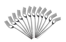Load image into Gallery viewer, Shapes Zack Stainless Steel Dinner Fork, Set of 12 Pcs. - Home Decor Lo
