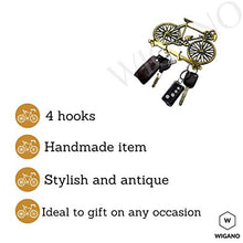 Load image into Gallery viewer, WIGANO Brass Made Cycle Key Holder Key Stand for Home & Office - Home Decor Lo