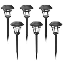 Load image into Gallery viewer, Maggift 6 Lumens Solar Garden Lights Solar Landscape Lights Solar Pathway Lights Outdoor for Lawn, Patio, Yard, Garden, Walkway, 6 Pack - Home Decor Lo