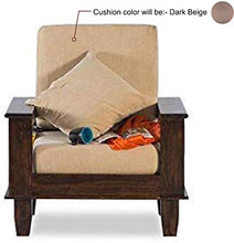 Load image into Gallery viewer, Strata Furniture Solid Rosewood and Sheesham Wood Sofa Set (Walnut Brown) - Home Decor Lo