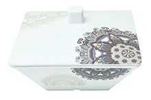 Load image into Gallery viewer, Bataniya Melamine Dinner Set, 46 Pieces, White 100% Veg Material - Home Decor Lo