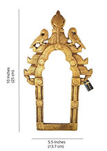 Load image into Gallery viewer, Two Moustaches Vintage Twin Peacock Temple Brass Prabhavali Wall Hanging (Pack of 1) - Home Decor Lo