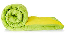 Load image into Gallery viewer, Amazon Brand - Solimo Microfiber Reversible Comforter, Single (Olive Green &amp; Cheery Yellow, 200 GSM) - Home Decor Lo