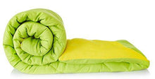 Load image into Gallery viewer, Amazon Brand - Solimo Microfiber Reversible Comforter, Single (Olive Green & Cheery Yellow, 200 GSM) - Home Decor Lo