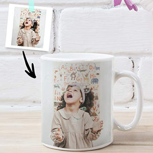 CANDOFF - Customized/Personalized White Coffee Mug with Photo / Image / Text(Create Your own) - Home Decor Lo