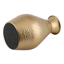 Load image into Gallery viewer, Gliteri Gallery Hammered Metal Flower Vase for Home Décor Central Side Table (Pear Shape Height 9 Inch) - Home Decor Lo