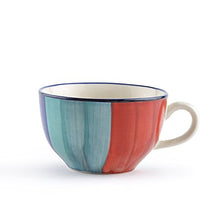 Load image into Gallery viewer, Kittens Contrast Striped Soup Bowls With Ceramic Spoon - Home Decor Lo