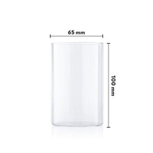 Load image into Gallery viewer, Borosil Transparent 295ml Vision Glass Set, : Set of 6 - Home Decor Lo