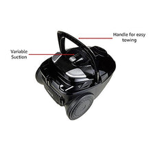 Load image into Gallery viewer, AmazonBasics Vacuum Cleaner with Power Suction, Low Sound, High Energy Efficiency and 2 Years Warranty (1.5L Reusable Dust Bag, Black) - Home Decor Lo
