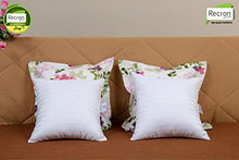 Load image into Gallery viewer, Recron Certified Joy Fibre Cushion - 41 cm x 41 cm, White - Home Decor Lo