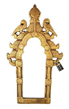 Load image into Gallery viewer, Two Moustaches Vintage Twin Peacock Temple Brass Prabhavali Wall Hanging (Pack of 1) - Home Decor Lo