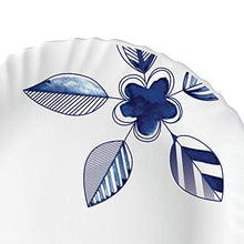 Load image into Gallery viewer, Larah by Borosil Morning Glory Silk Series Opalware Dinner Set, 35 Pieces, White