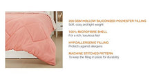 Load image into Gallery viewer, Amazon Brand - Solimo Microfibre Reversible Comforter, Single (Mellow Mauve & Royal Violet, 200 GSM) - Home Decor Lo