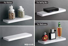 Load image into Gallery viewer, Branco ABS Plastic Multipurpose Kitchen Bathroom Shelf Wall Holder Storage Rack, Each Shelves 31x13x4 cm, White -Set of 2 - Home Decor Lo