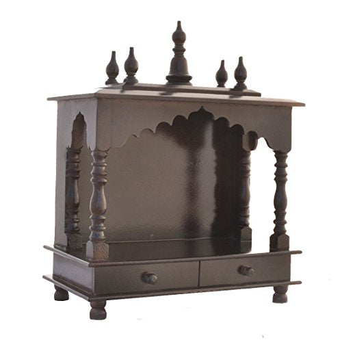 Jodhpur Handicrafts Wood Home Temple (20 x 12 x 24 inch, Beige) - Home Decor Lo